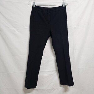 Prada Black Virgin Wool Women Pants Size 36